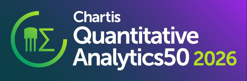 undefined: 12th in the Quantitative Analytics 50, five category awards