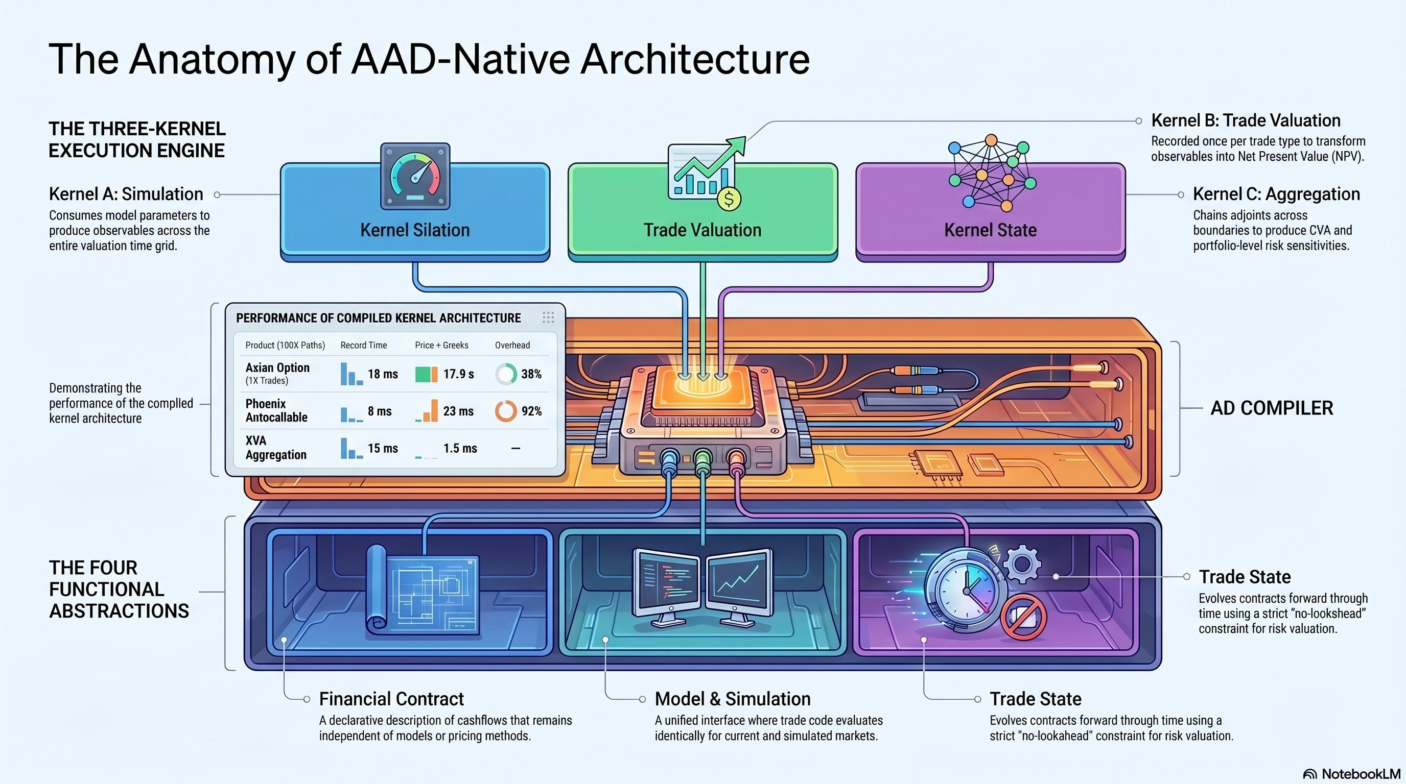 The Anatomy of AAD-Native Architecture: Three Kernels and Four Abstractions