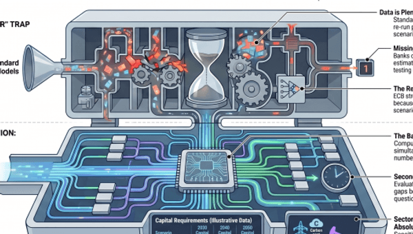 The Computation Bottleneck: Moving Beyond Data in Climate Risk