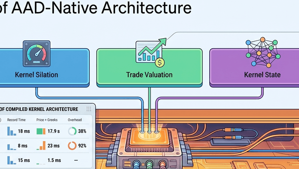The Anatomy of AAD-Native Architecture: Three Kernels and Four Abstractions
